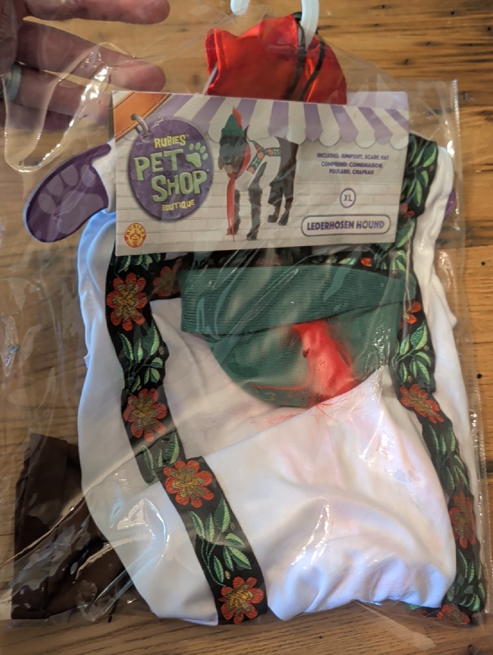 Rubie's Pet Shop Boutique Lederhosen Hound Costume XL